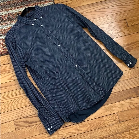 Uniqlo Other - Uniqlo Men’s Polka Dot Button Down Shirt